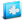 Folder Nubesita Blue Icon 24x24 png